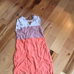 Addison tricolor dress🌺